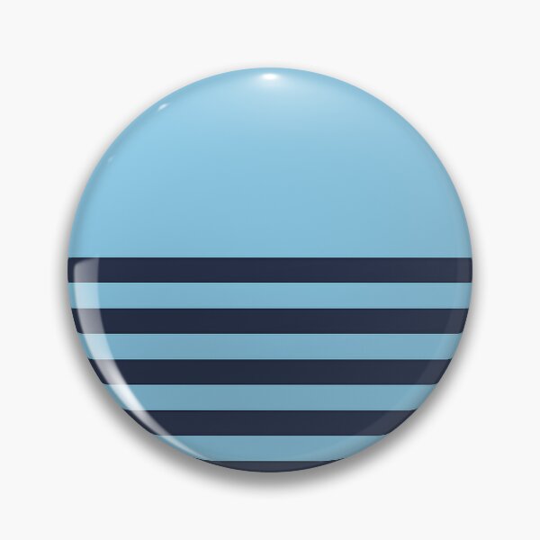Item preview, BABY BLUE and NAVY BLUE HALF BLOCK STRIPES designed and sold by RachelMacht.