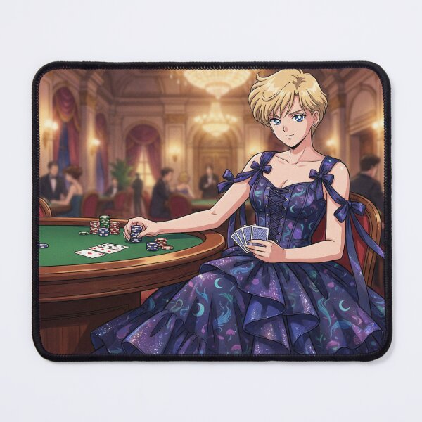 Item preview, Haruka Showing her Cards designed and sold by Solace Sparkles.