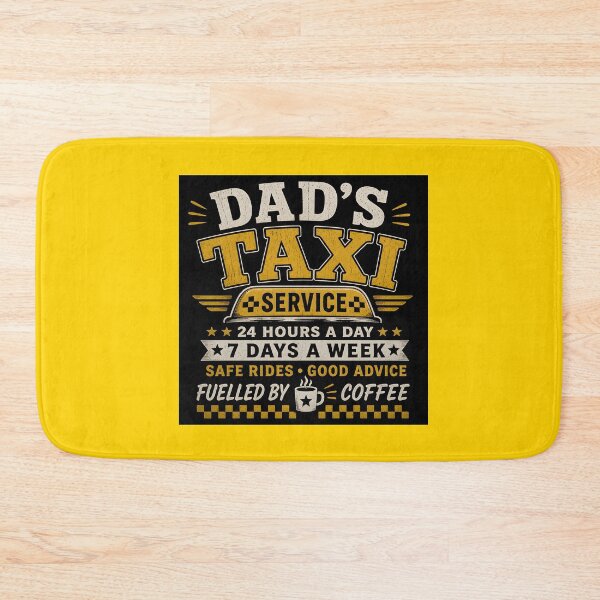 Item preview, Dad’s Taxi Service Fueled By Coffee designed and sold by Hornace88studio.