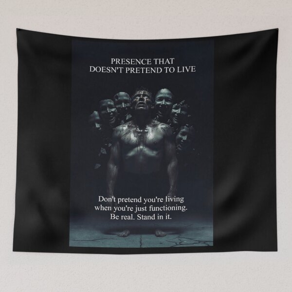 Item preview, The Weight of Presence - Raw Human Truth designed and sold by MarioZ137.