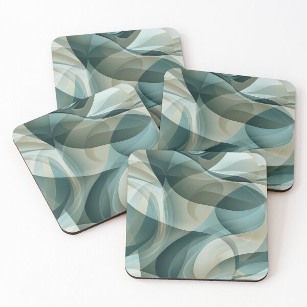 Item preview, Ethereal Flow Abstract Pattern designed and sold by MegaNovaArt.