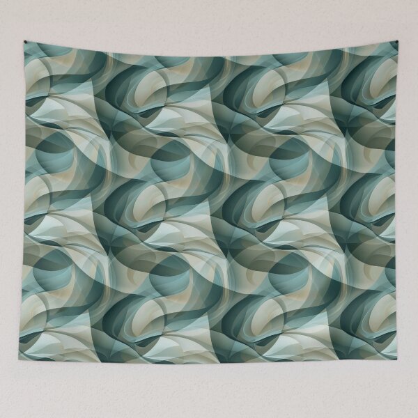 Item preview, Ethereal Flow Abstract Pattern designed and sold by MegaNovaArt.