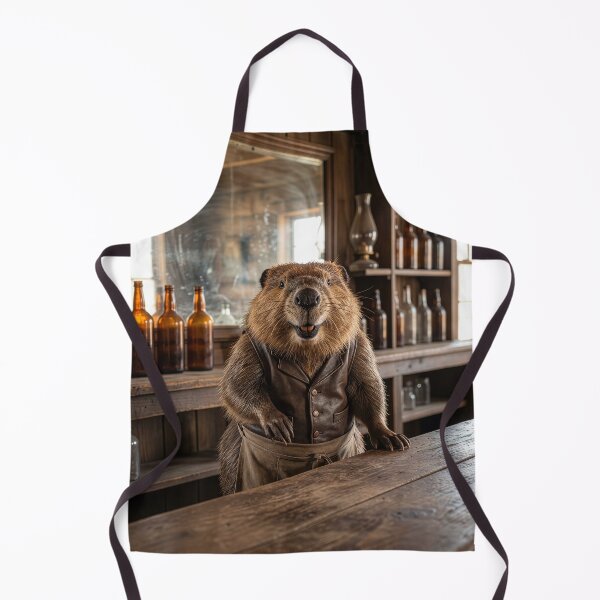 Item preview, Beaver Bartender Lends a Sympathetic Ear designed and sold by Tridentulus.