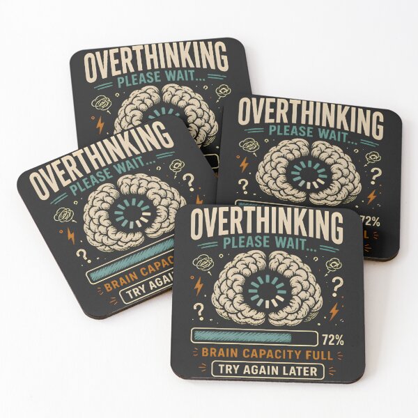 Item preview, Overthinking please wait designed and sold by KLYMERACRUE.