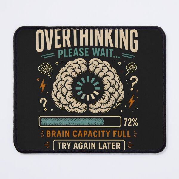 Item preview, Overthinking please wait designed and sold by KLYMERACRUE.