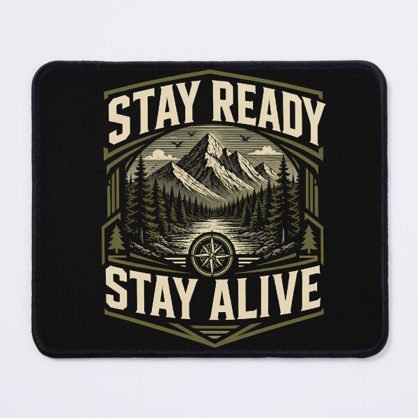 Item preview, STAY READY — STAY ALIVE designed and sold by Tactical Override.