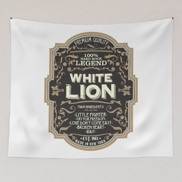 Item preview, White Lion (Rock Finest Bands) designed and sold by helenacooper.