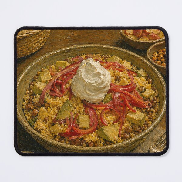 Item preview, Hot Grains — Chilaquiles Grain Bowl Still Life designed and sold by Robert Meyers-Lussier.