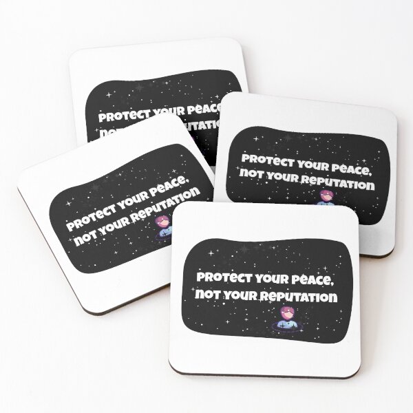 Item preview, Protect Your Peace Not Your Reputation Quote | Mental Health & Self Worth Design | Healing Mindset Sticker designed and sold by Pandey14.