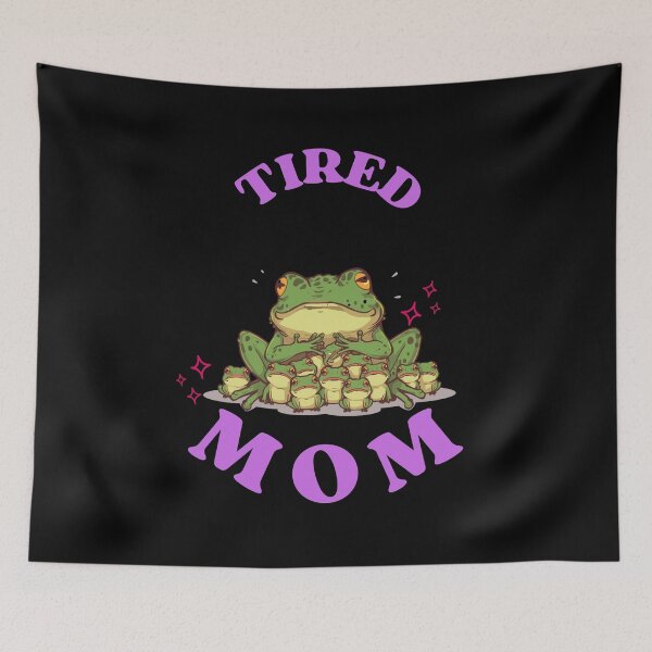 Item preview, Tired Mom designed and sold by PatronesKawai.