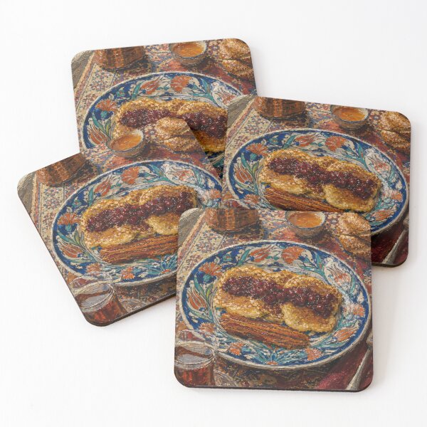 Item preview, Sour Cherry Morning — Rustic Breakfast Still Life designed and sold by Robert Meyers-Lussier.