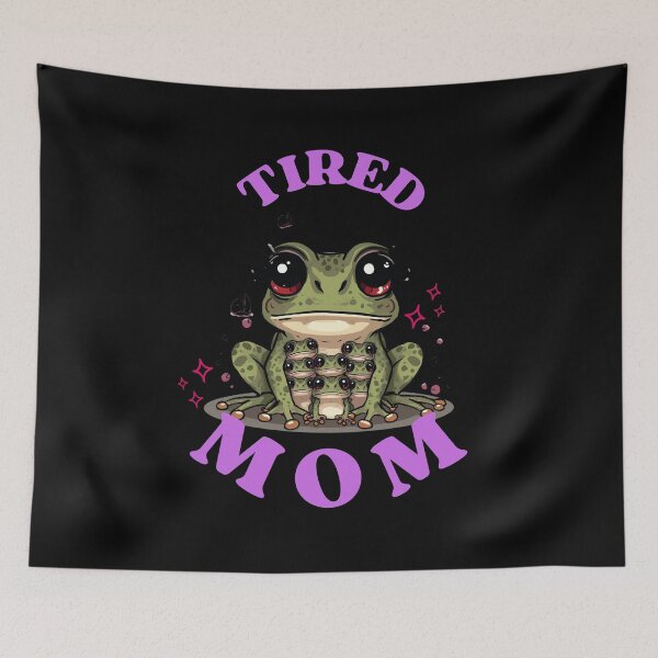 Item preview, Tired Mom designed and sold by PatronesKawai.