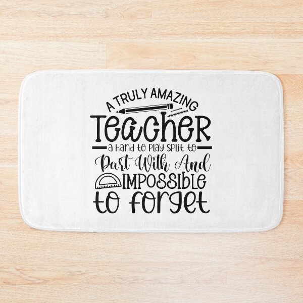 Item preview, Amazing Teacher Impossible To Forget - Inspirational Mentor Gift designed and sold by FuzionRaptor.