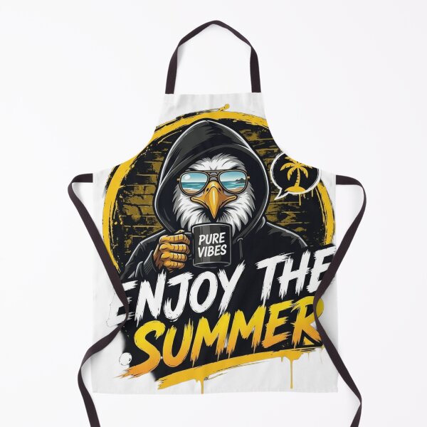 Item preview, Enjoy The Summer Pure Vibes Cool Eagle Sticker designed and sold by Hafcishop.