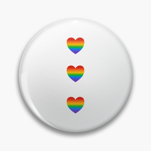 Item preview, Pride flag rainbow hearts pack designed and sold by Inspirationmotivation.