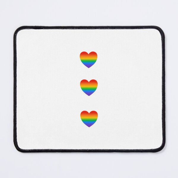 Item preview, Pride flag rainbow hearts pack designed and sold by Inspirationmotivation.