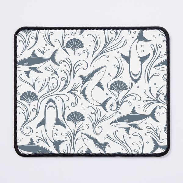 Item preview, Shell Shark (Blue n White) designed and sold by Doodloom.