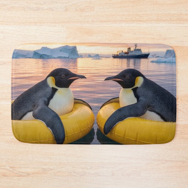 Item preview, Emperor Penguin Friends Have a Chat designed and sold by Tridentulus.