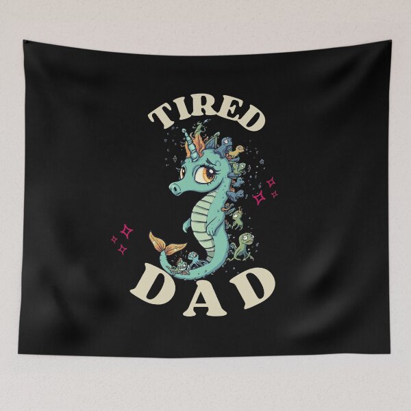 Item preview, Tired Dad designed and sold by PatronesKawai.