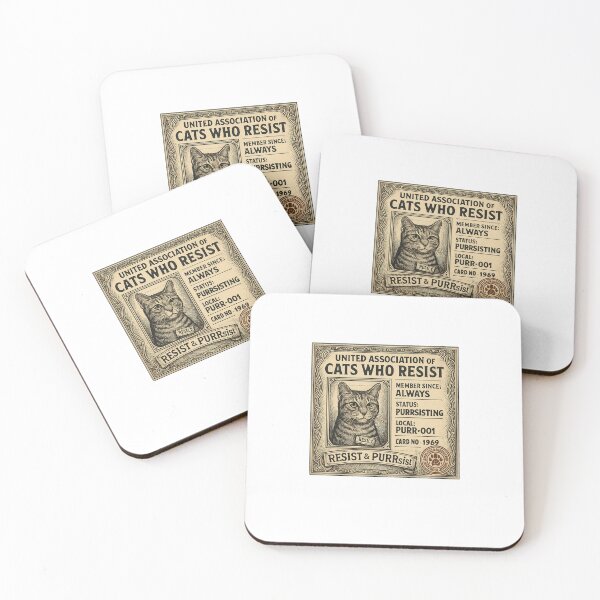 Item preview, Cats Who Resist Certificate designed and sold by SiarheiYur.