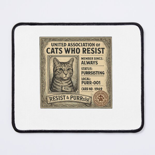 Item preview, Cats Who Resist Certificate designed and sold by SiarheiYur.