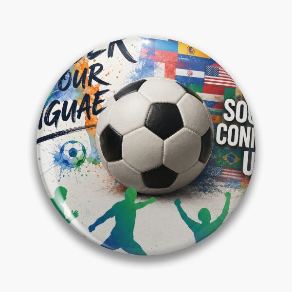 Item preview, Soccer Is Our Language – Soccer Connects Us designed and sold by Thao-Studio.