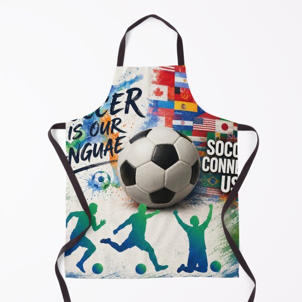 Item preview, Soccer Is Our Language – Soccer Connects Us designed and sold by Thao-Studio.