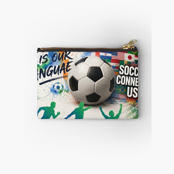 Item preview, Soccer Is Our Language – Soccer Connects Us designed and sold by Thao-Studio.