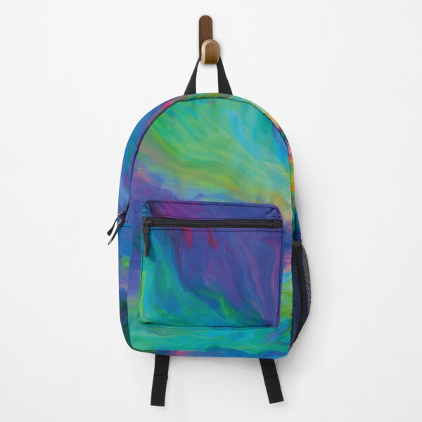 Item preview, Abstract Art - Aurora Borealis Reflecting Over a Lake designed and sold by Becky-Poppins.