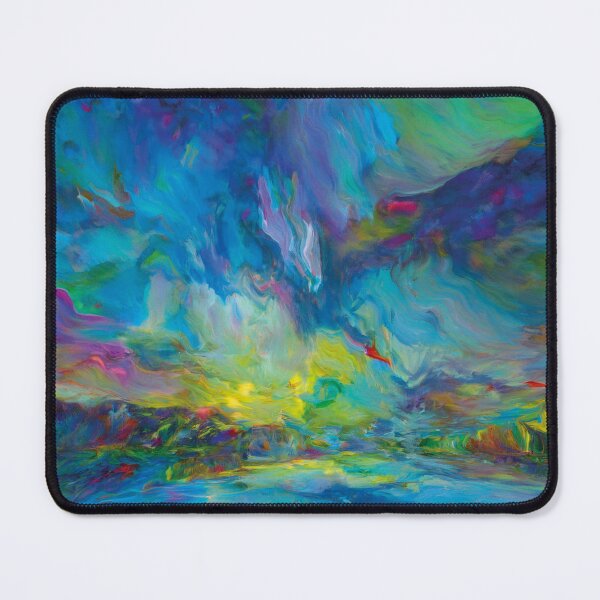 Item preview,  Abstract Art - Northen Lights in Acryl designed and sold by Becky-Poppins.