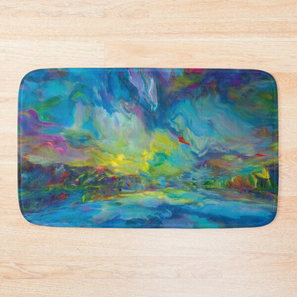 Item preview,  Abstract Art - Northen Lights in Acryl designed and sold by Becky-Poppins.