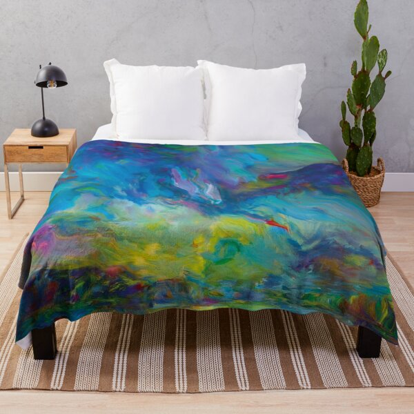Item preview, Abstract Art - Northen Lights in Acryl designed and sold by Becky-Poppins.