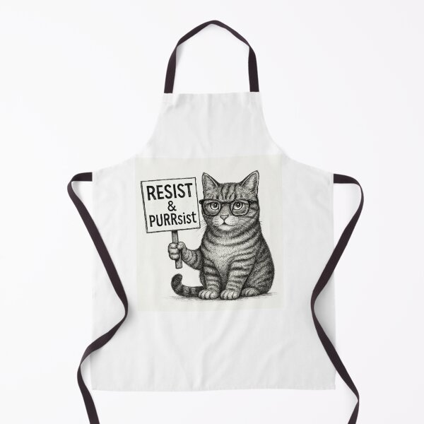 Item preview, Resist Be Purrsist Cat designed and sold by SiarheiYur.