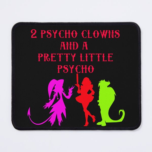 Item preview, 2 Psycho Clowns and a Pretty Little Psycho designed and sold by Wolf Wendigo.