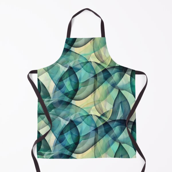 Item preview, Ocean Flow Abstract Pattern designed and sold by MegaNovaArt.