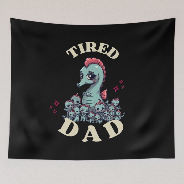 Item preview, Tired Dad designed and sold by PatronesKawai.