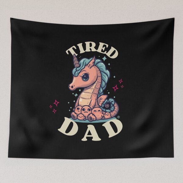 Item preview, Tired Dad designed and sold by PatronesKawai.