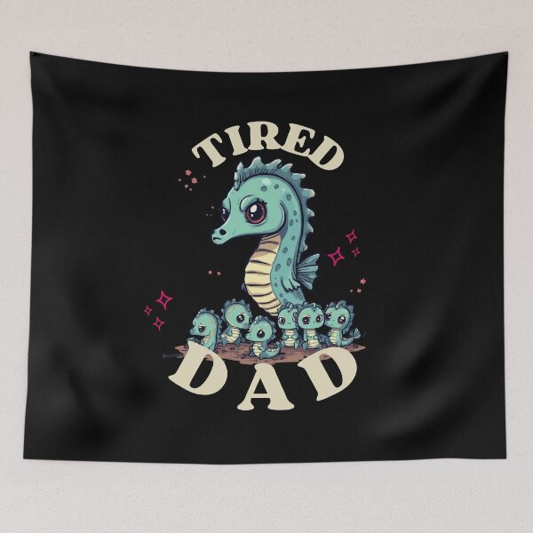 Item preview, Tired Dad designed and sold by PatronesKawai.