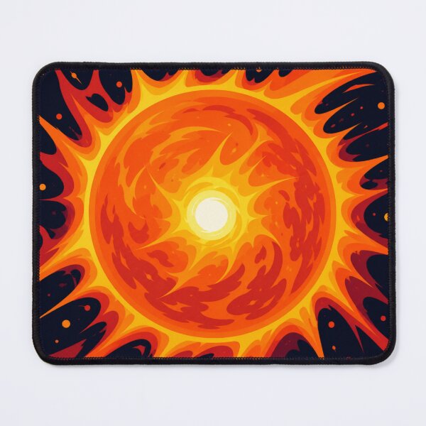 Item preview, Abstract Cosmic Sun Explosion designed and sold by Creative_Canvas.