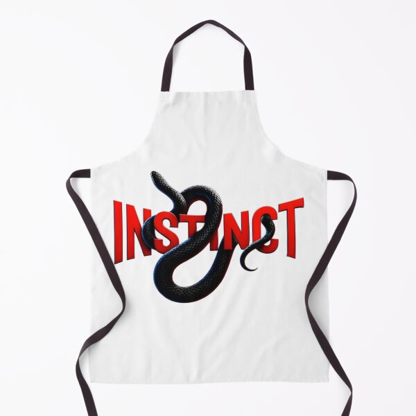 Item preview, Instinct Snake Logo Dark Streetwear Gothic Typography With Serpent Illustration designed and sold by Peac7e.