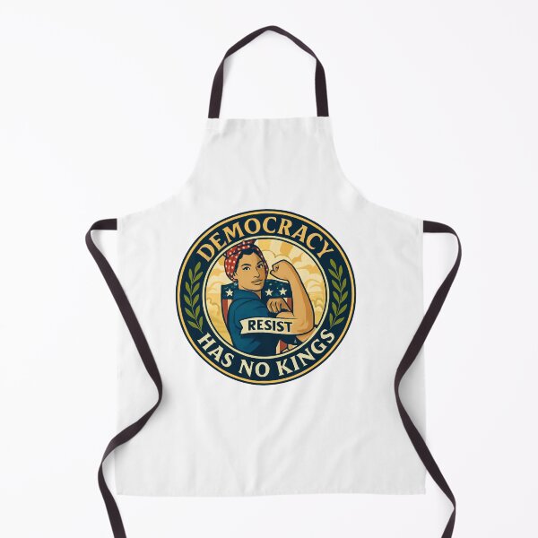 Item preview, Democracy Has No King Badge designed and sold by SiarheiYur.