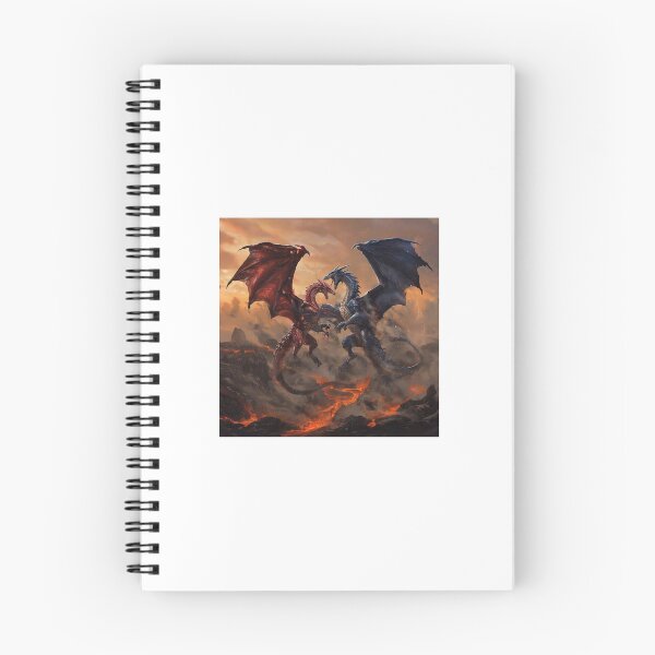 Item preview, Epic Dragon Battle – Fire vs Ice designed and sold by ZolaDesings.
