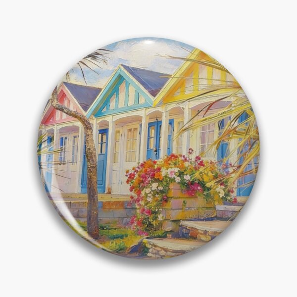 Item preview, Beach Huts, Weymouth designed and sold by Andrea Kreates.