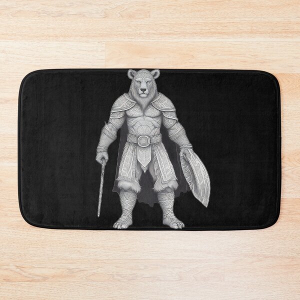 Item preview, Armored Werebear Warrior | Gothic Berserker Etching designed and sold by DarkOriginArts.