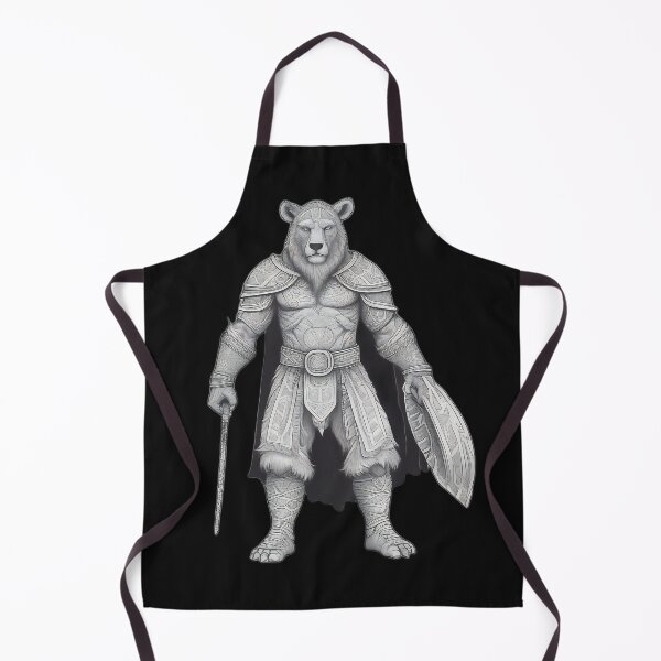 Item preview, Armored Werebear Warrior | Gothic Berserker Etching designed and sold by DarkOriginArts.
