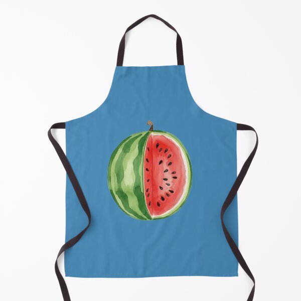 Item preview, Watermelon Half Watercolor Summer Fruit Illustration designed and sold by bosamji.