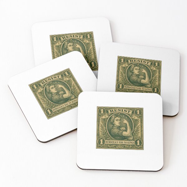 Item preview, Democracy Has No Kings Dollar designed and sold by SiarheiYur.