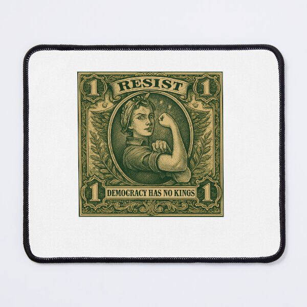Item preview, Democracy Has No Kings Dollar designed and sold by SiarheiYur.