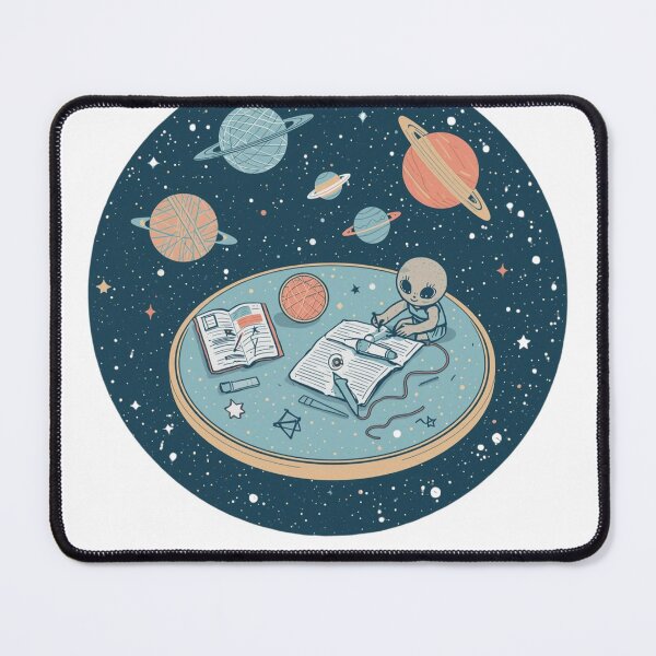Item preview, Cute Alien Study Club Cosmic Aesthetic Design designed and sold by PrintologyAura.