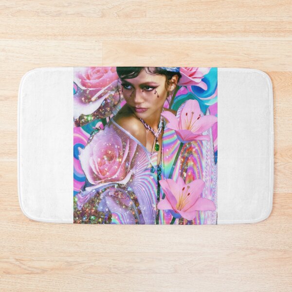 Item preview, Ethereal Zendaya Glitter & Lilies Pop Art designed and sold by y2kponyclub.